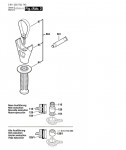 Bosch 0 611 235 703 Gbh 7 De Rotary Hammer 230 V / Eu Spare Parts